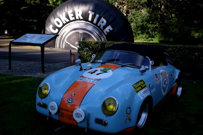 Read more: Blue Porsche at finish line 2019 Great Race